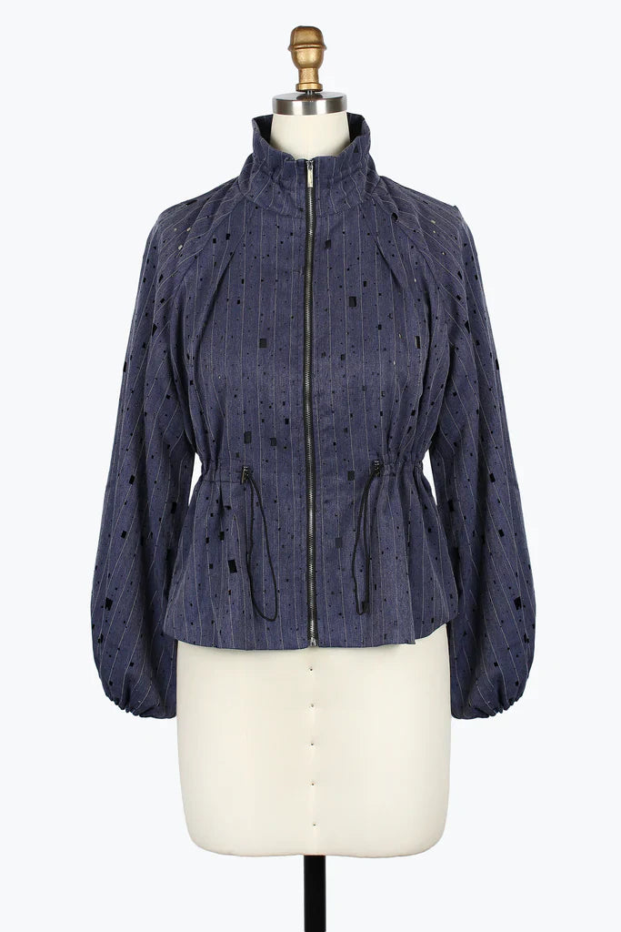 Bedazzled Laser Cut Jacket