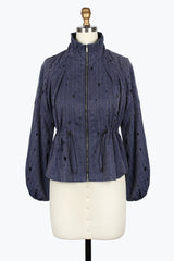 Bedazzled Laser Cut Jacket