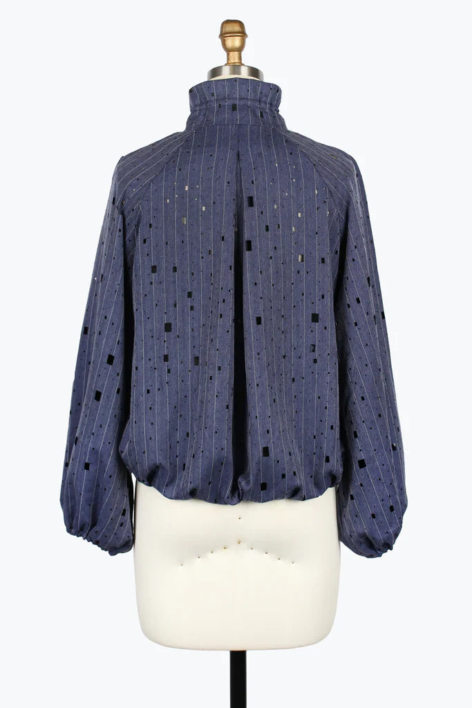 Bedazzled Laser Cut Jacket