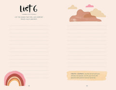 52 Lists for Calm Journal