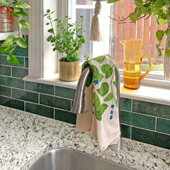 Fresh Herbs (Basil, Mint) Tea Towel Set
