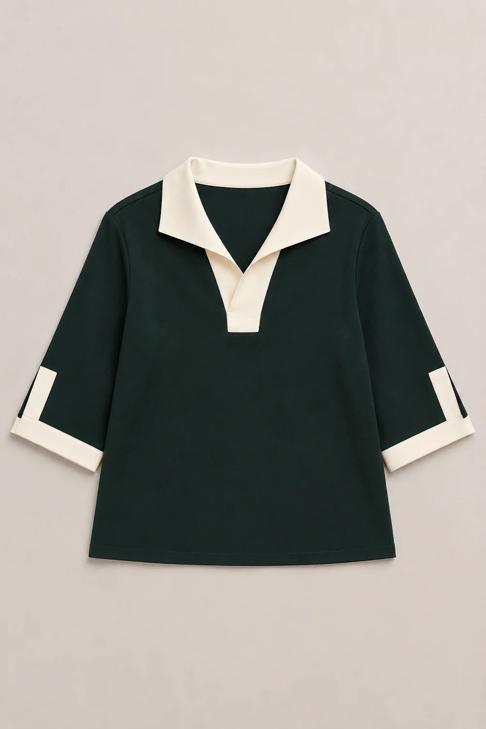 Katherine Stretch Crepe Knit Top