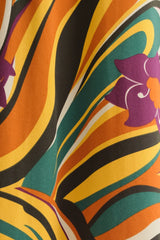 Riviera Print Jersey Knit Midi Skirt