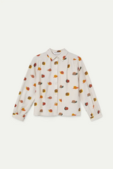 Snail Button Down Top