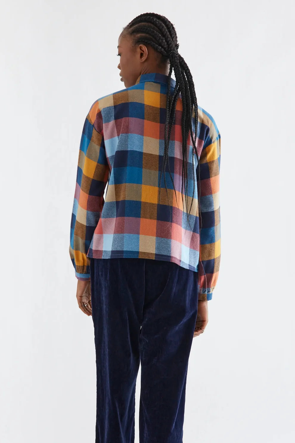 Soft Plaid Button Up