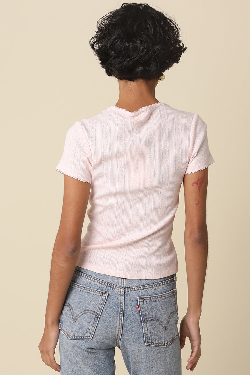 Keyhole Ribbon Top