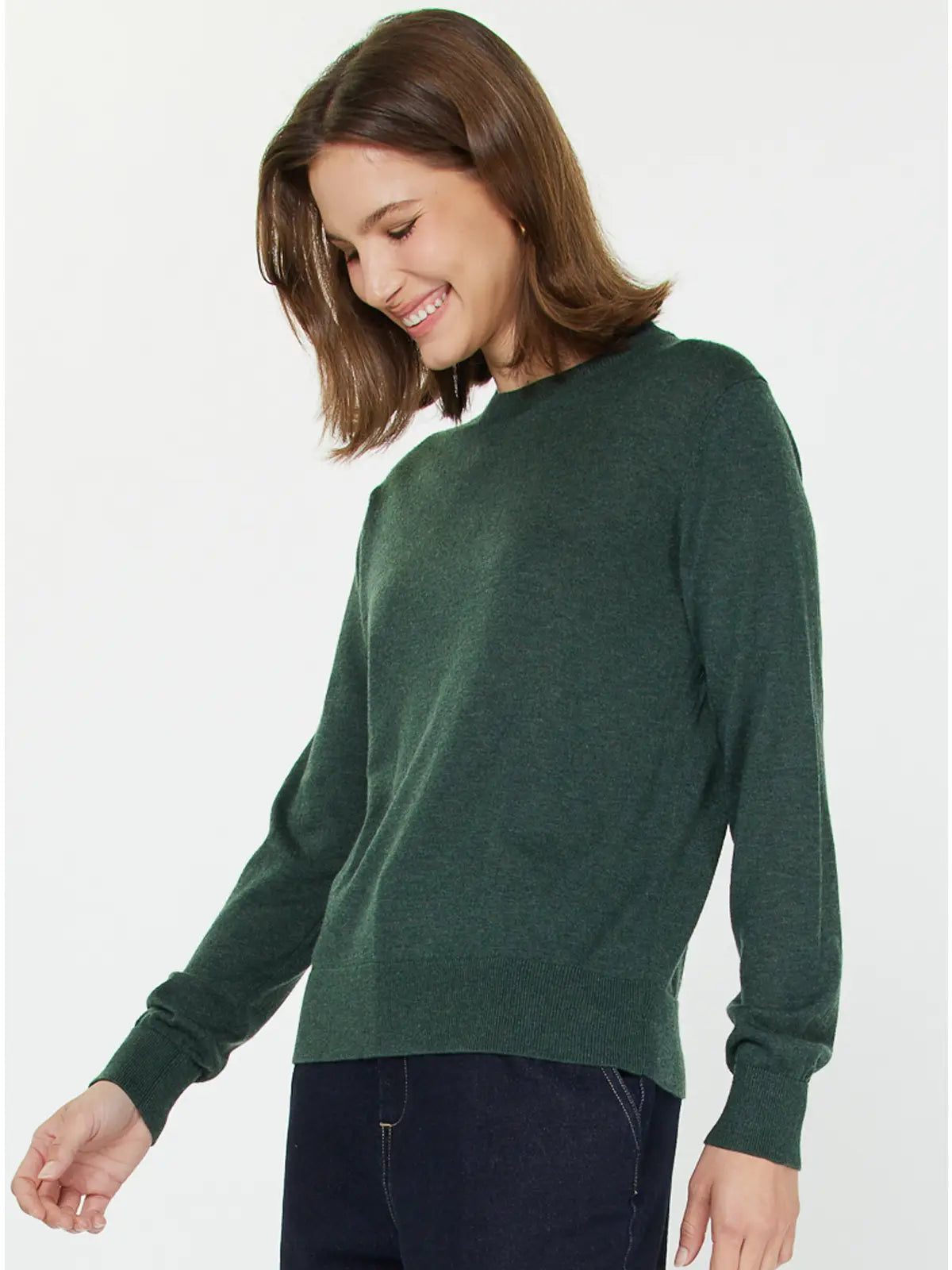 Round Neck Pullover Sweater