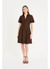 Alessandra Suede Dress