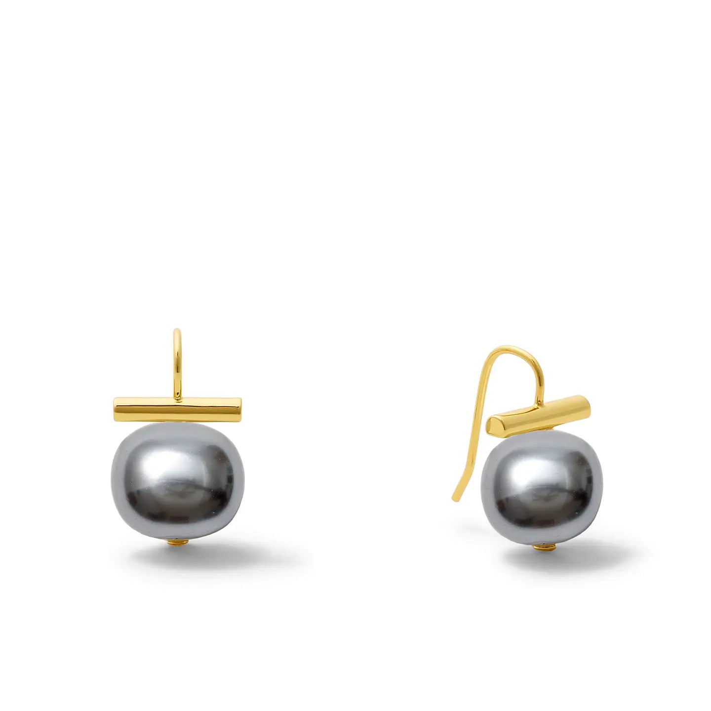Classic Pebble Pearl Earrings