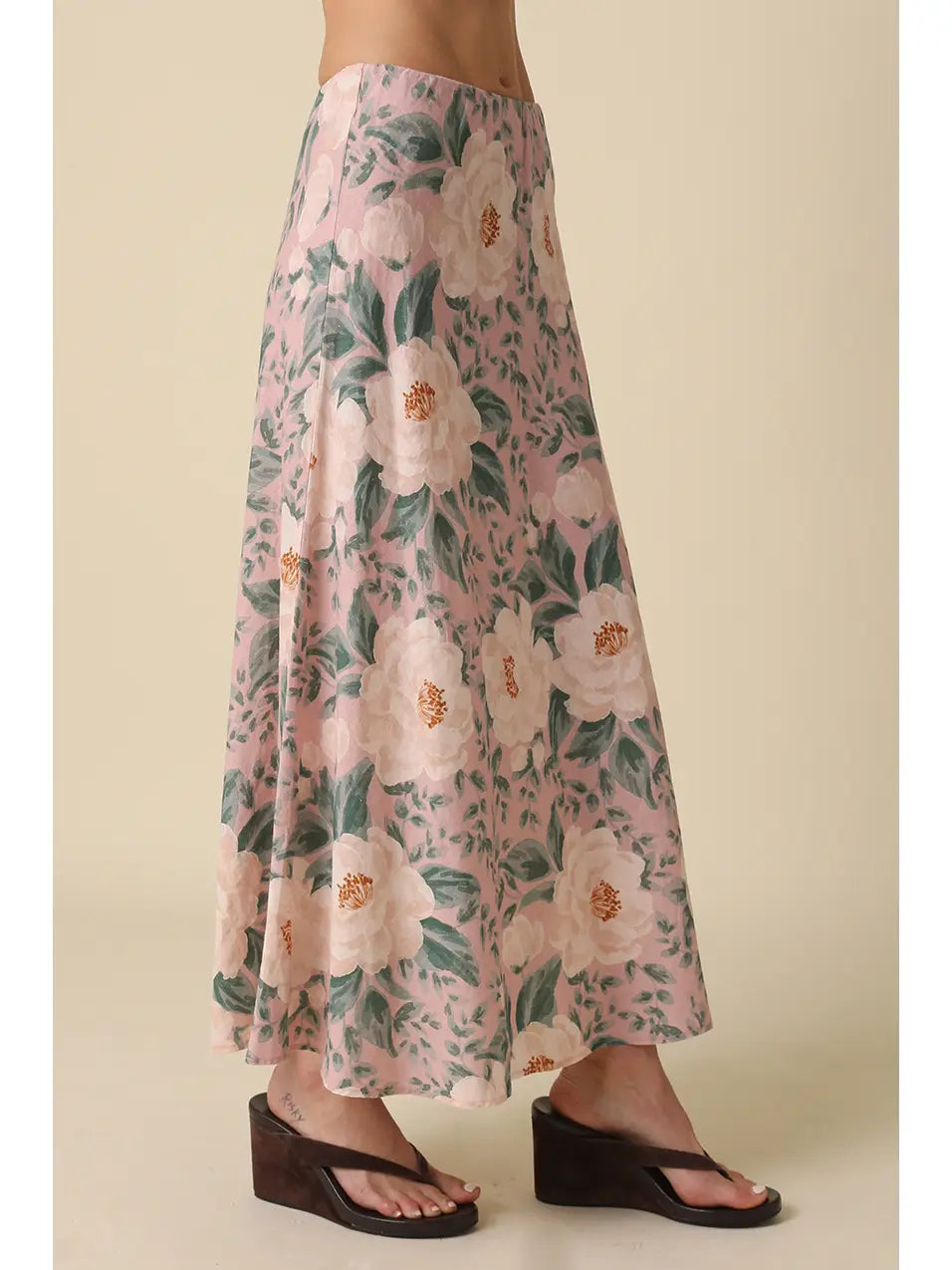 Floral Maxi Skirt