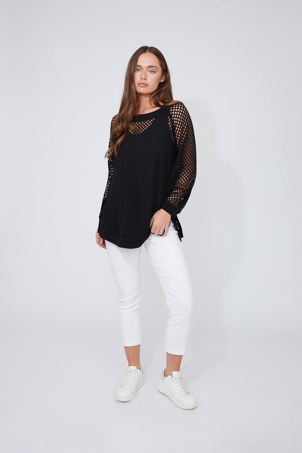 Mesh Pullover