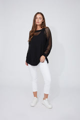 Mesh Pullover