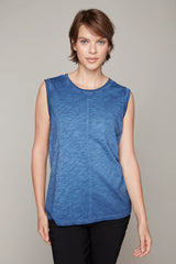 Washed Vneck Tank