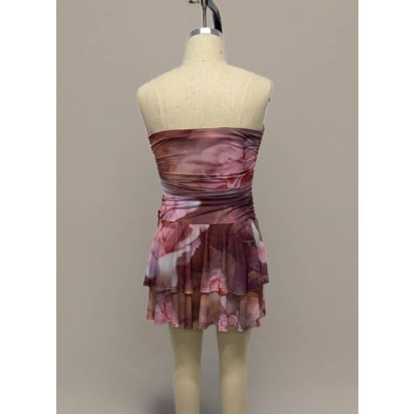 Floral Tiered Dress