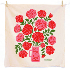 Flower Garden (Rose, Lilac) Tea Towel Set