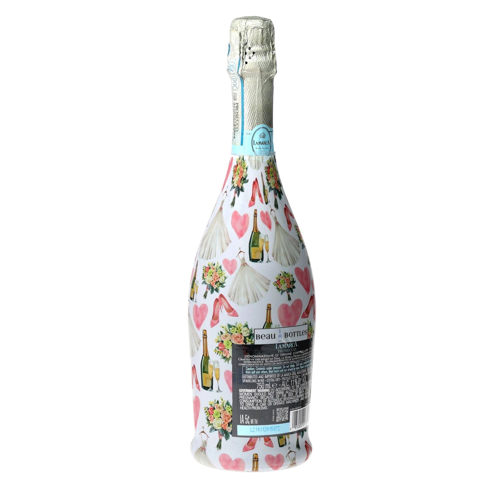 Beau Bottles Wedding Romance - Prosecco Collection