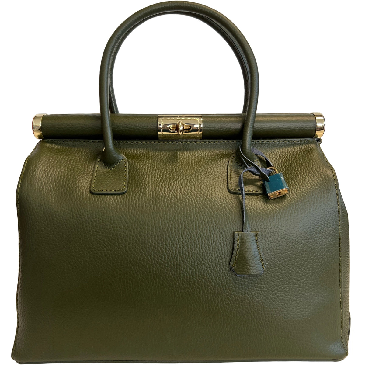 Leather Suitcase Handbag