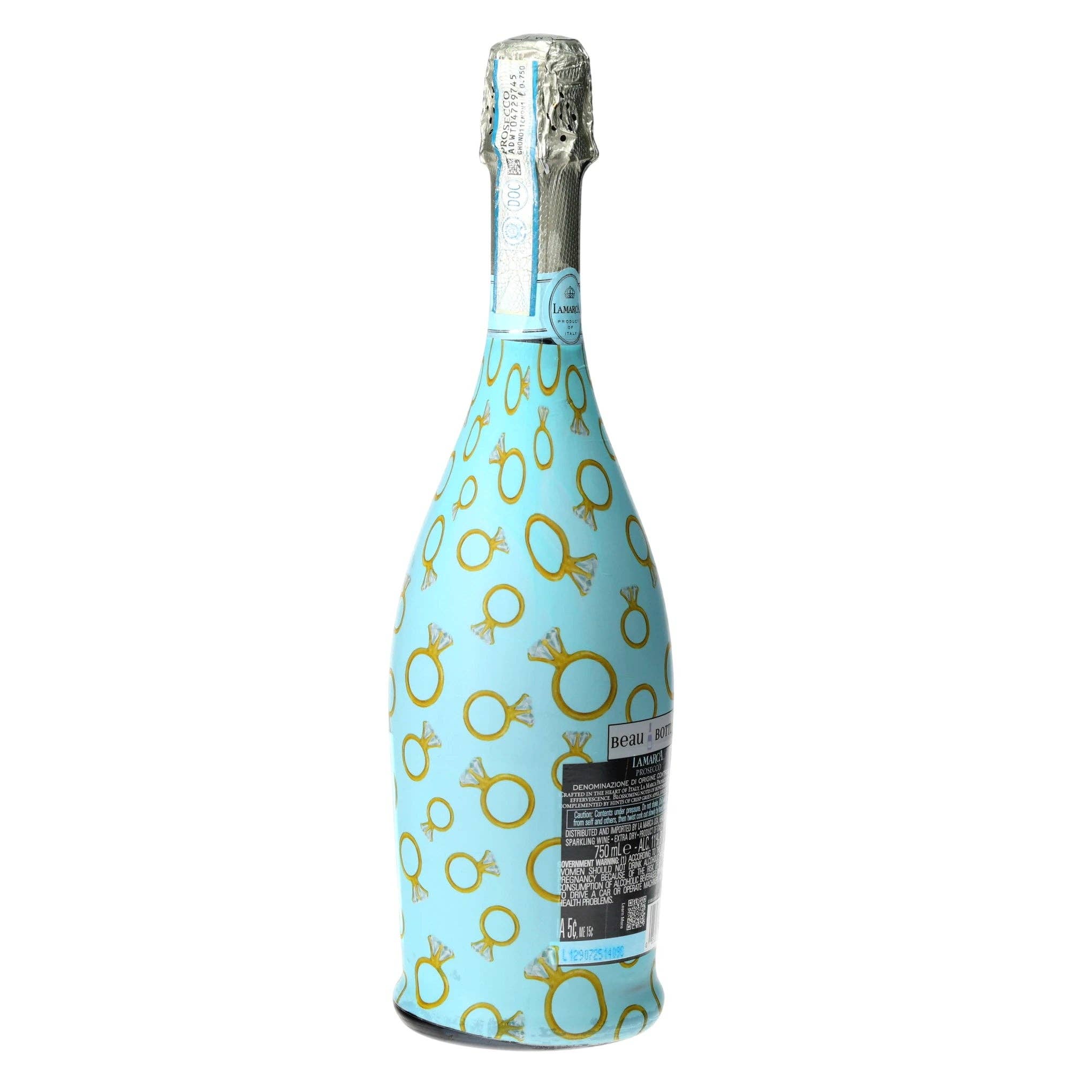 Beau Bottles Blue Engagement Ring - Prosecco Collection