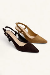 Betty Suede 2.5" Heel