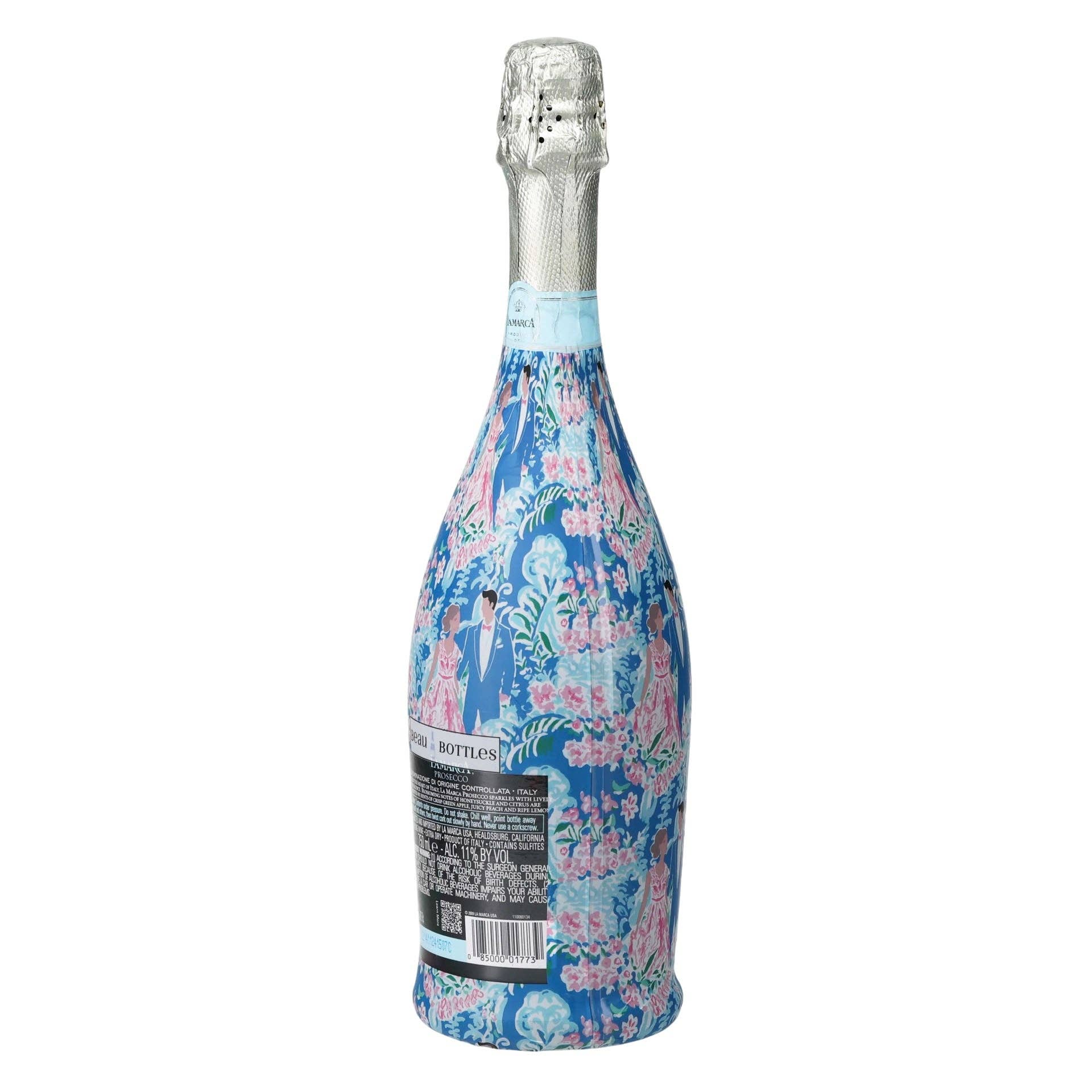 Beau Bottles Preppy Bride and Groom- Prosecco Collection