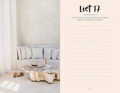 52 Lists for Calm Journal