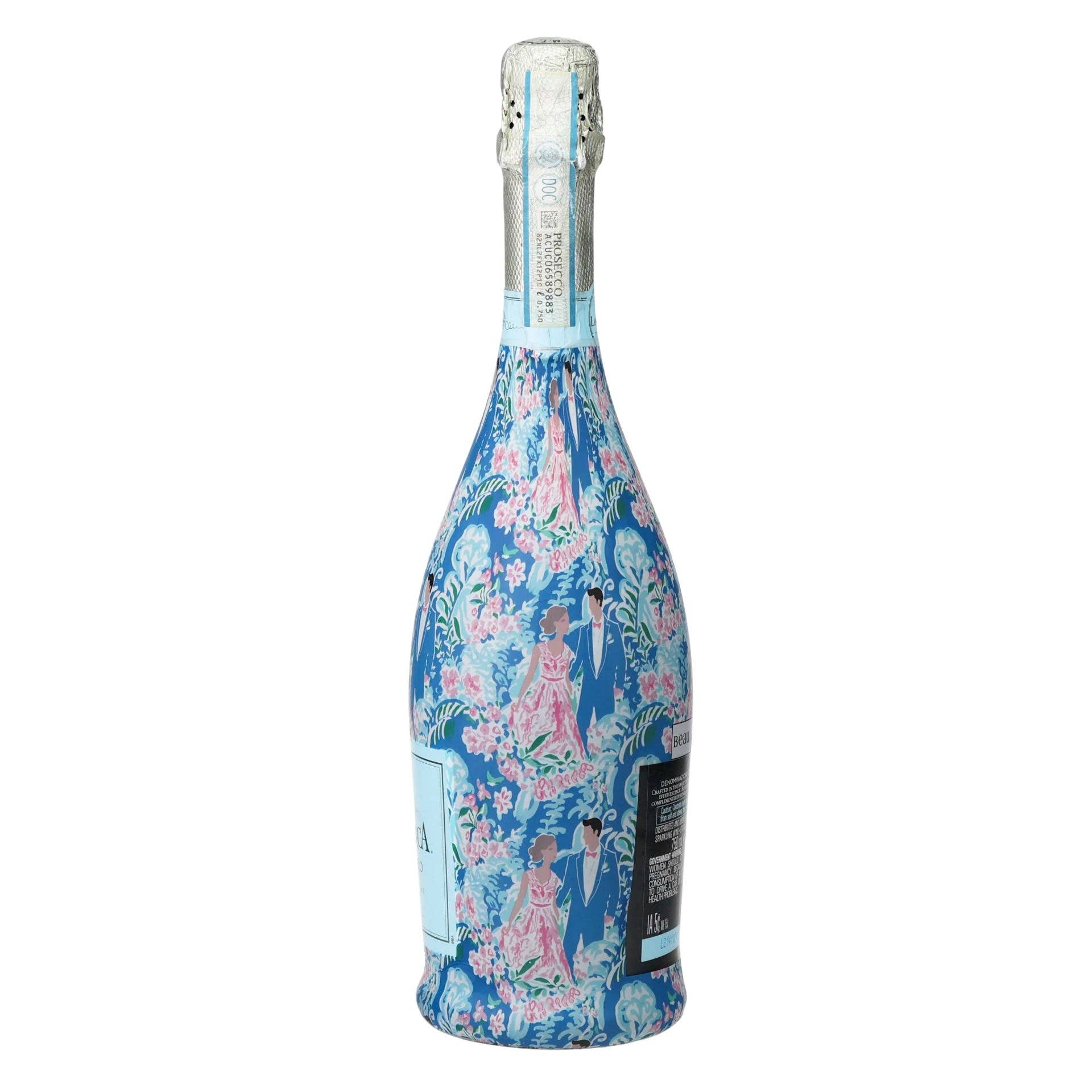 Beau Bottles Preppy Bride and Groom- Prosecco Collection
