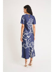 Floral Printed Midi Dress
