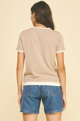 Double Layered Knit Top