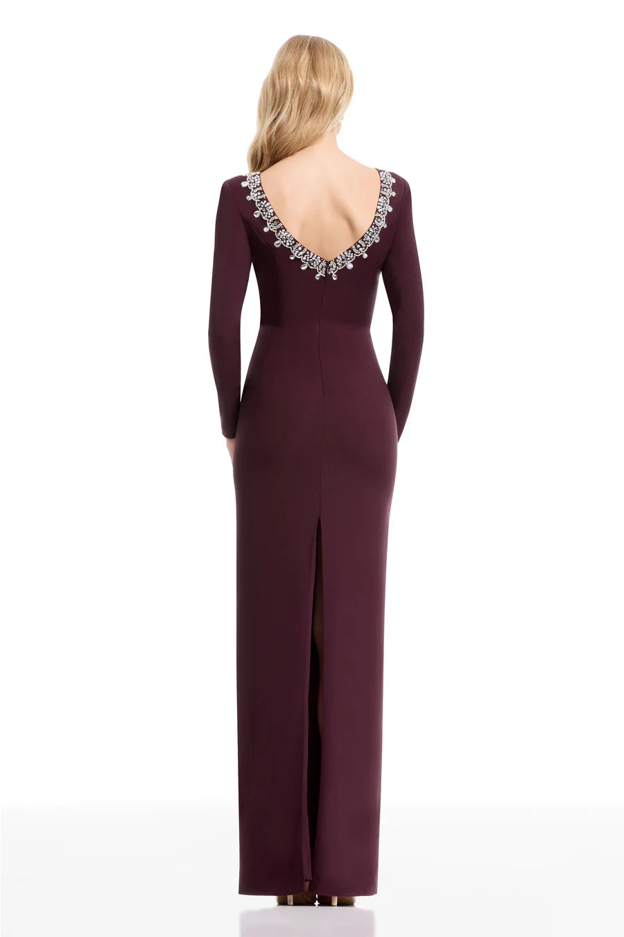 Anne Fitted Silhouette Low Back