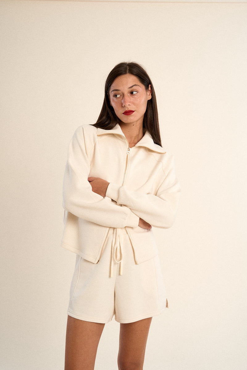 Dora Long Sleeve Zip Up
