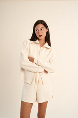 Dora Long Sleeve Zip Up
