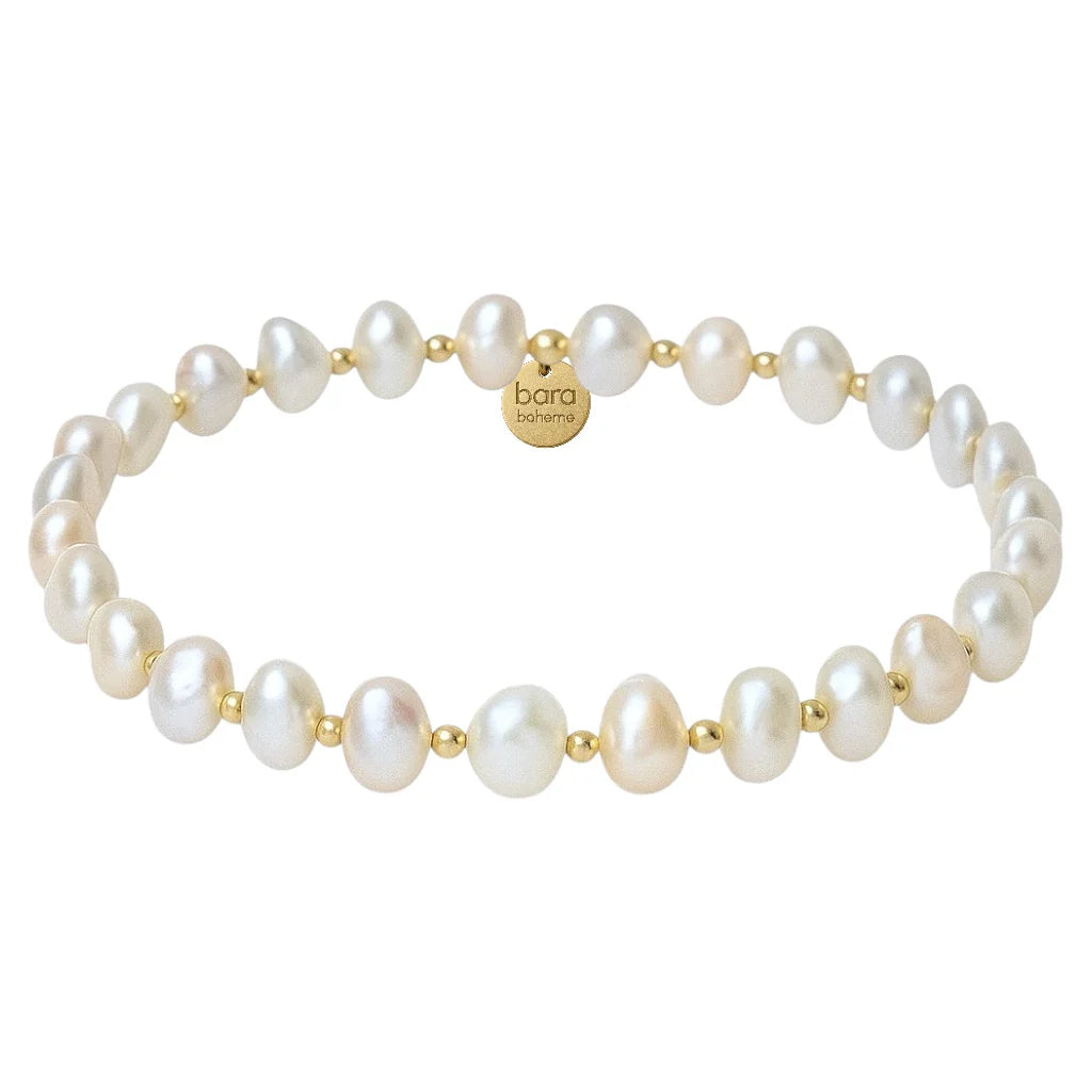 Amelia Beaded Pearl Bracelet