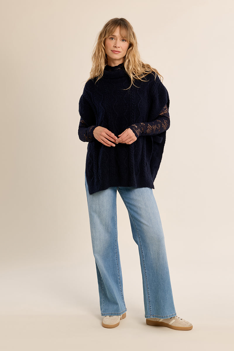 Knit Poncho