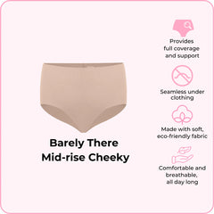 Boomba Barely There Mid-Rise Cheeky Underwear