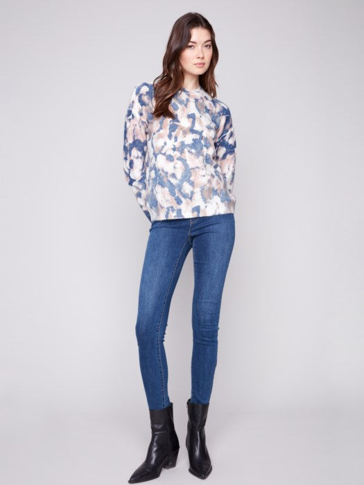 Reversible Printed Sweater