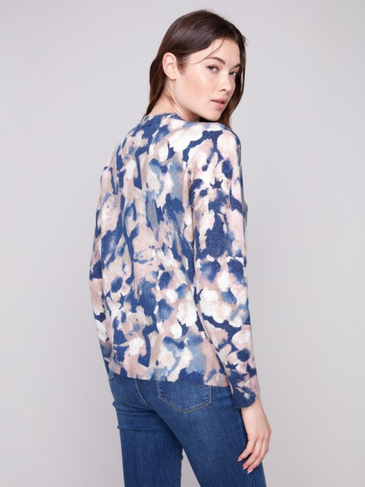 Reversible Printed Sweater