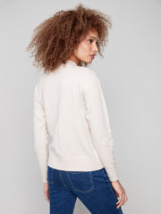 Floral Soutache Sweater
