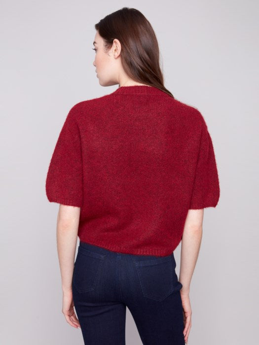 Elbow Balloon Sleeve Sweater