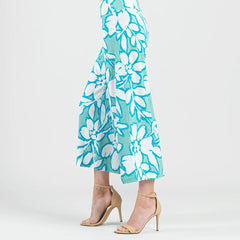 Modern Floral Gaucho Pant