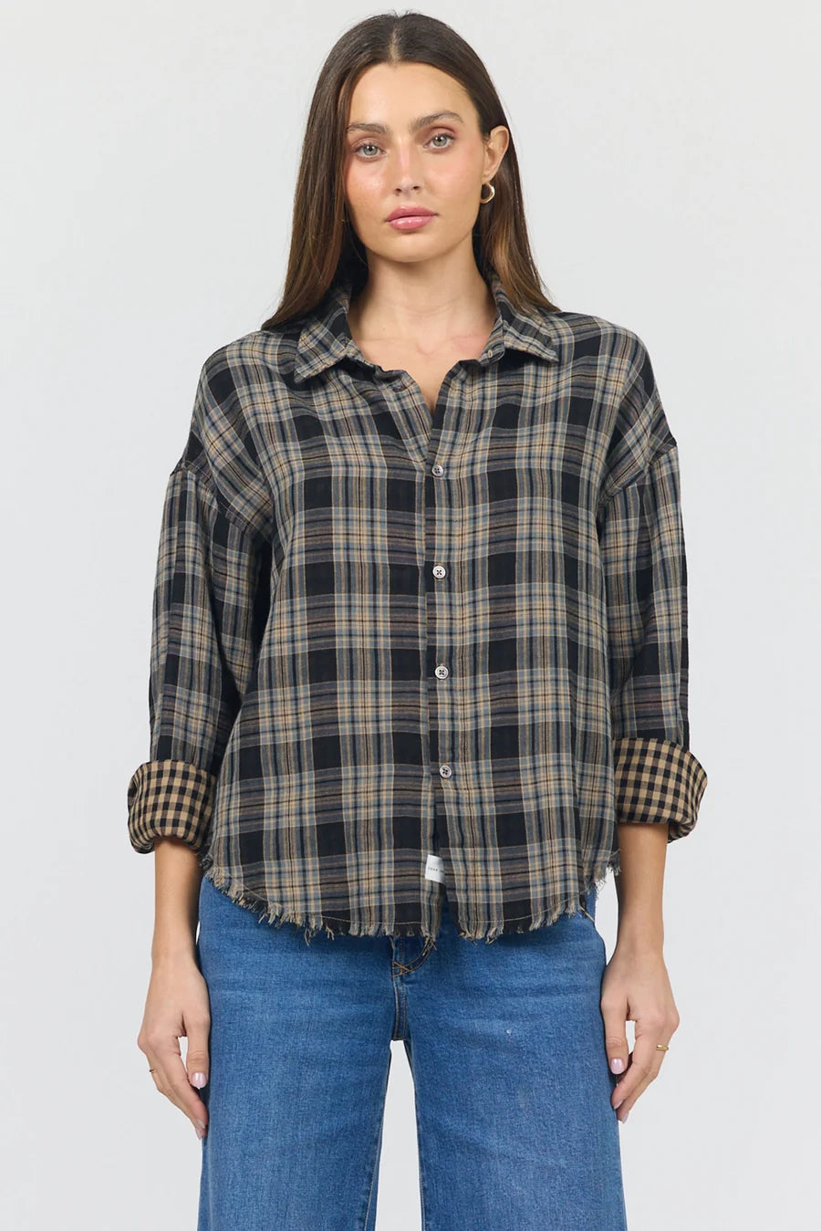 Adrianna Button Down