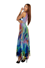 Morgan Keyhole Long Dress