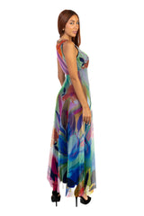 Morgan Keyhole Long Dress