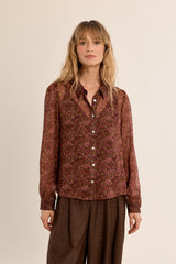 Button Down Floral Shirt