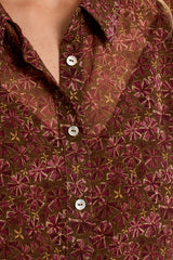 Button Down Floral Shirt