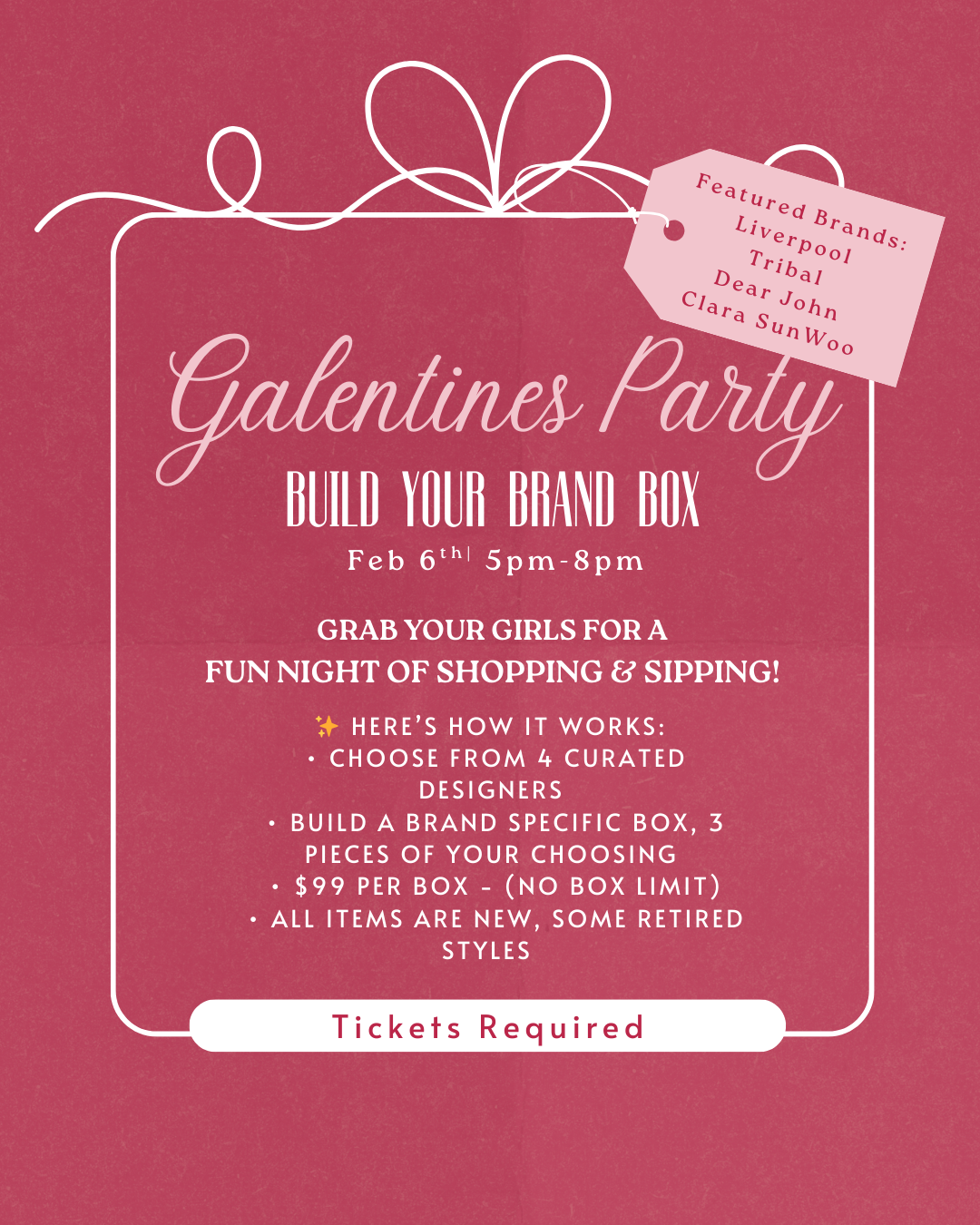 Galentines Day Party- Build Your Brand Box