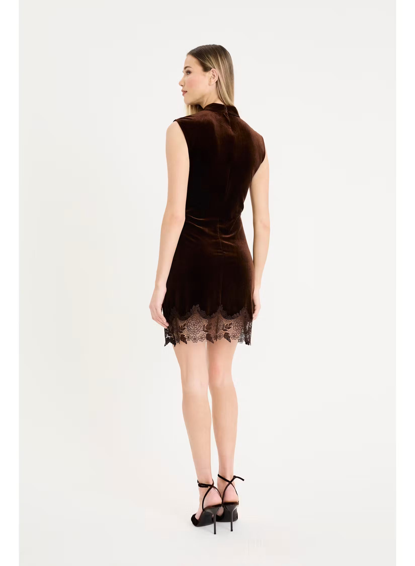 Maggy Velvet Lace Dress