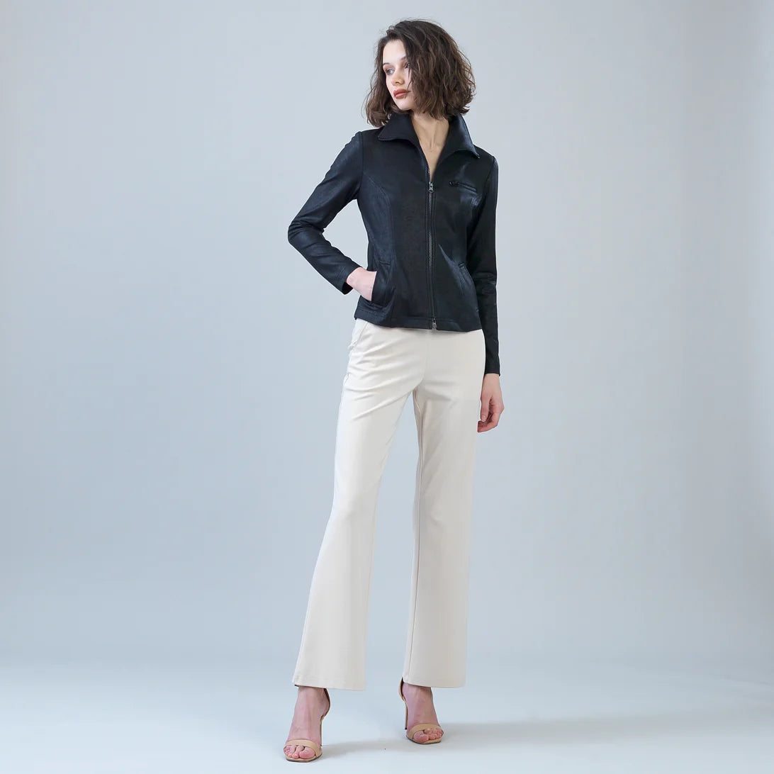 Liquid Leather Tailored Sport Jacket