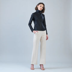 Liquid Leather Tailored Sport Jacket