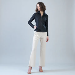 Liquid Leather Tailored Sport Jacket