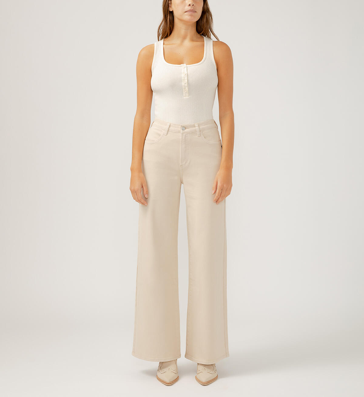 Highly Desirable High Rise Ultra Wide Leg Jeans